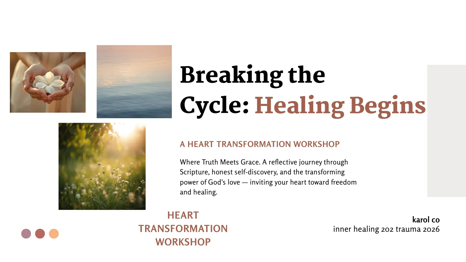 Breaking the Cycle