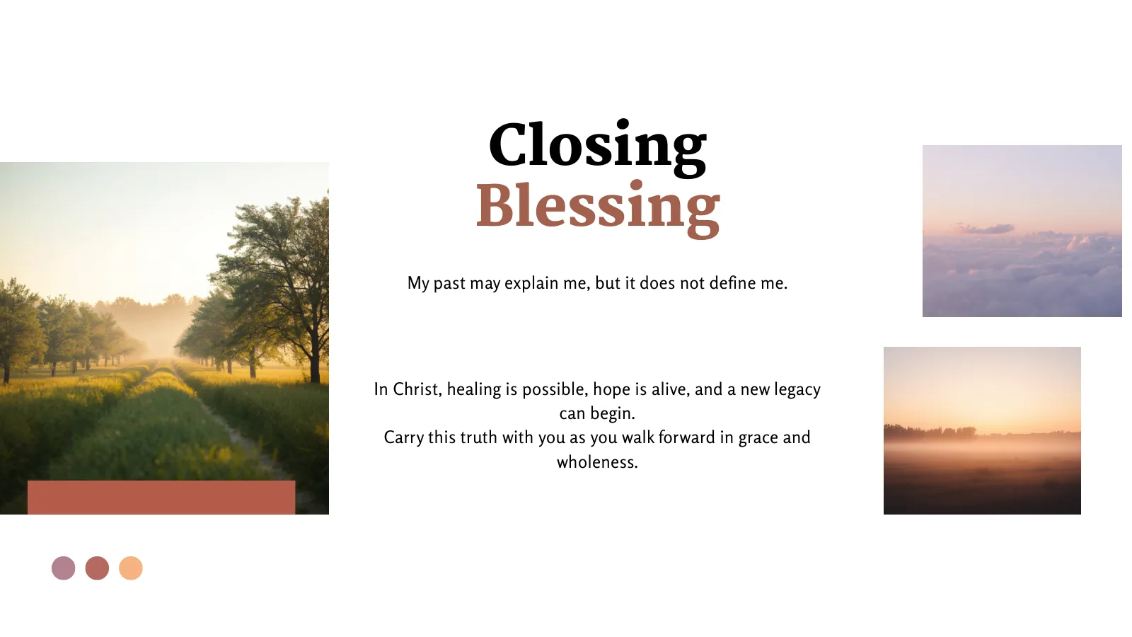 Closing Blessing