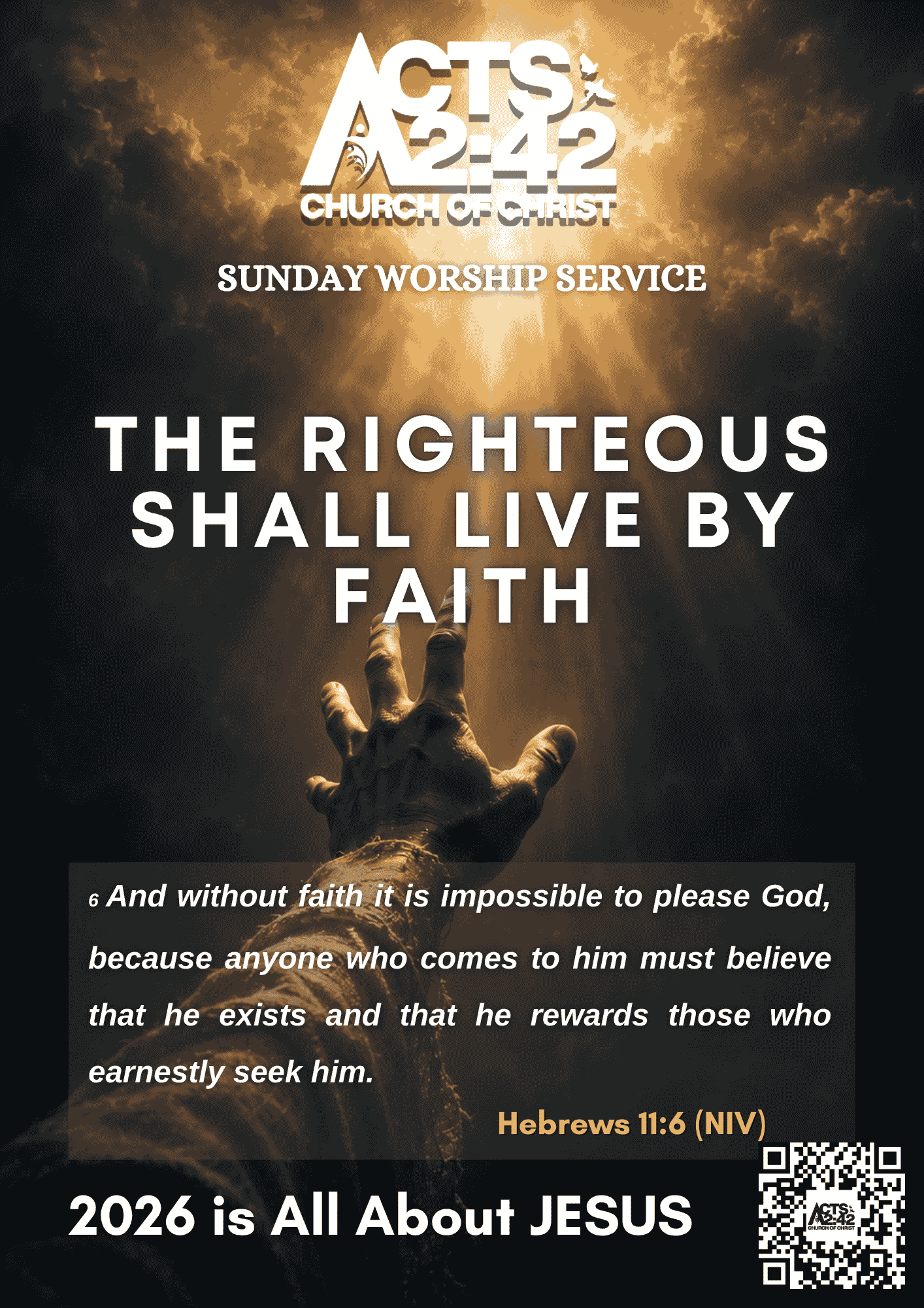 The Righteous Shall Live by Faith