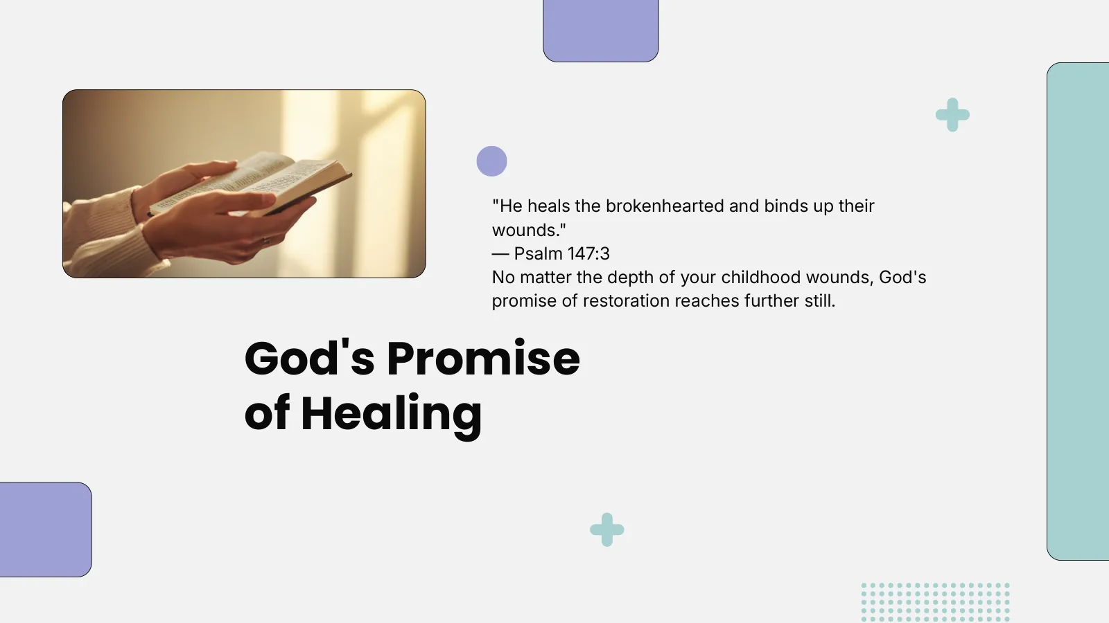 God’s Promise of Healing