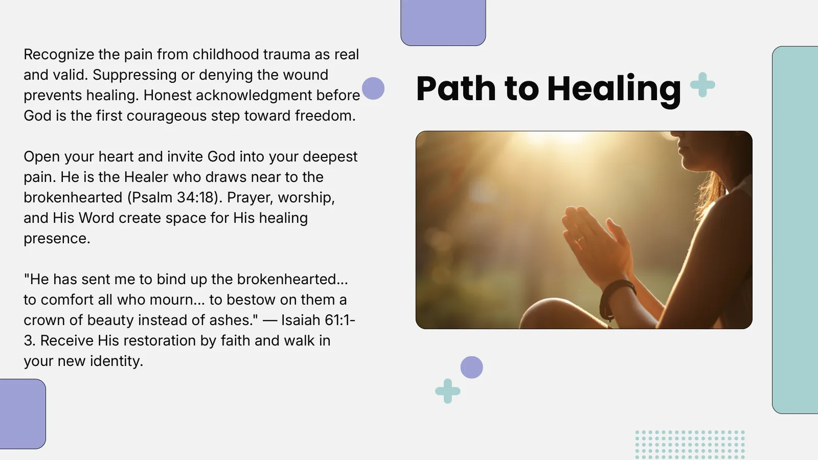 Path to Healing