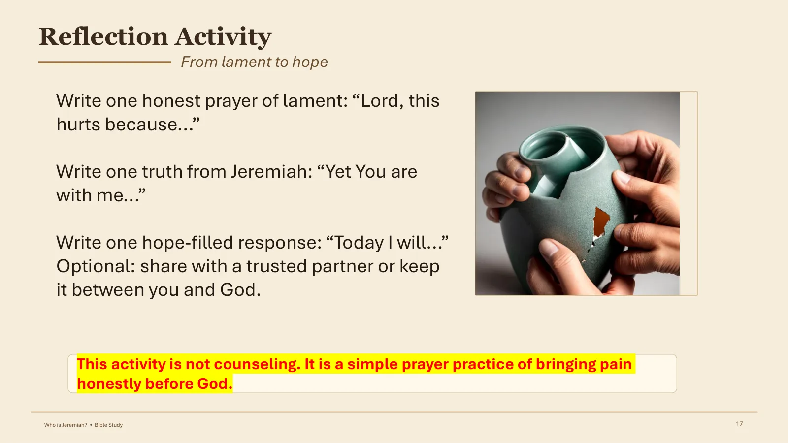 Reflection Activity