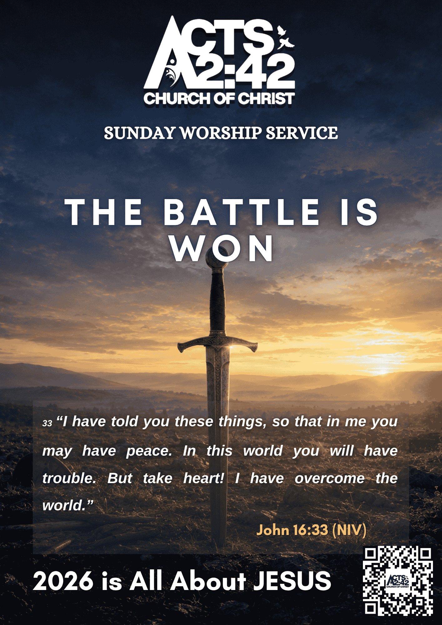 The Battle Is Won