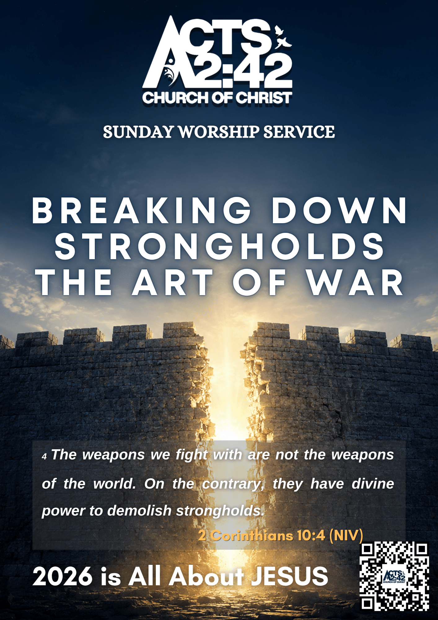 Breaking Down Strongholds — The Art of War