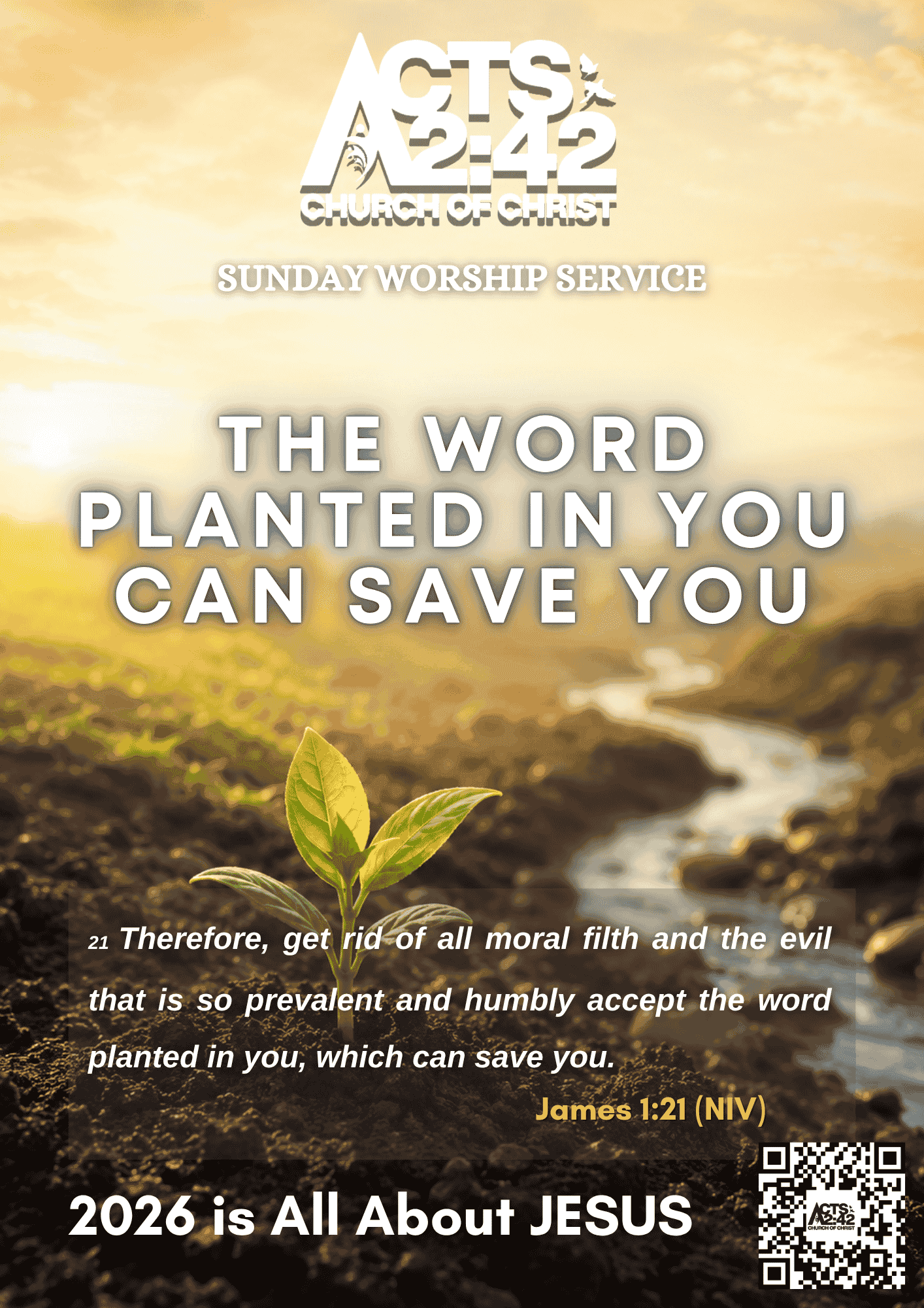 The Word Planted in You Can Save You
