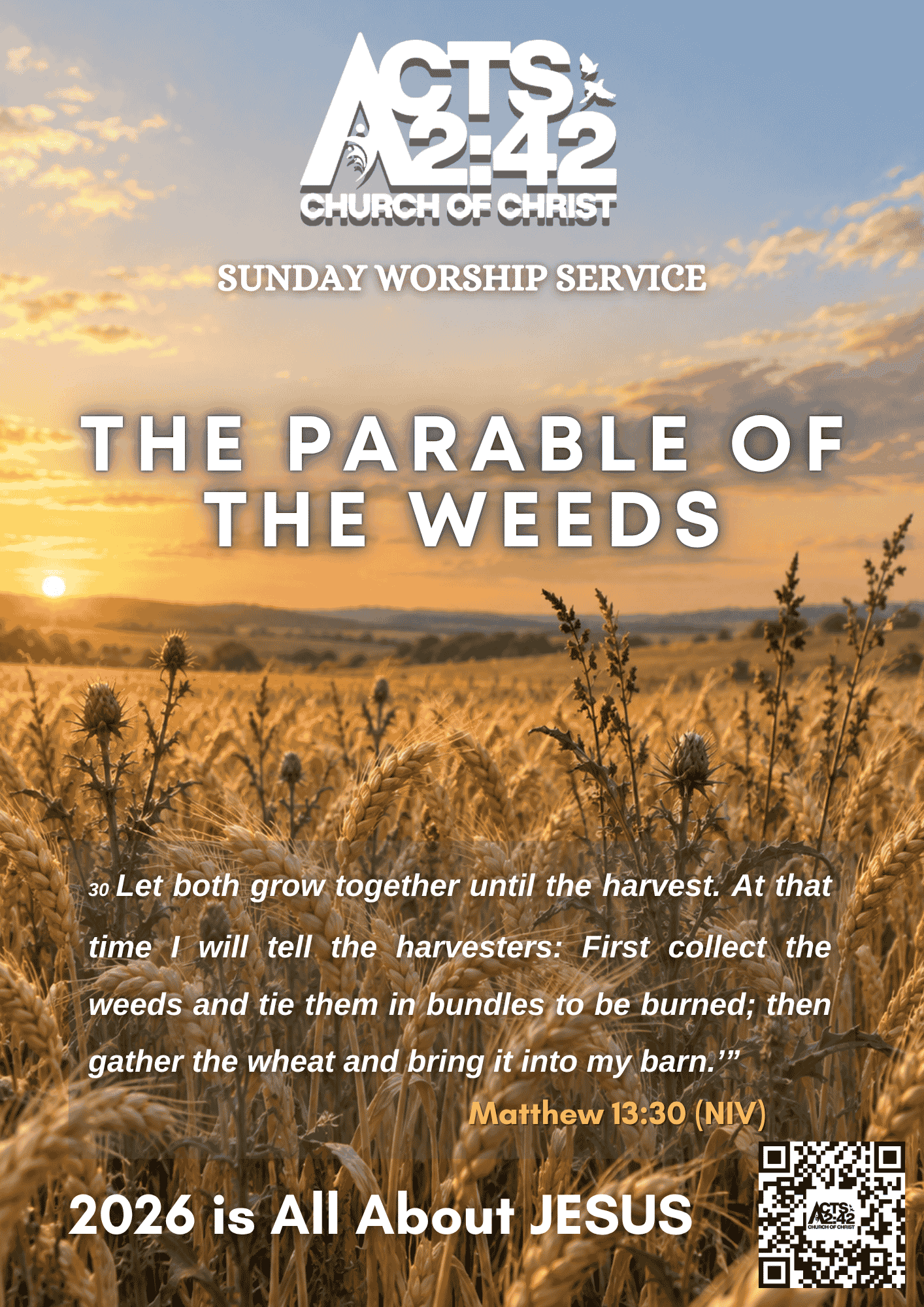 The Parable of the Weeds