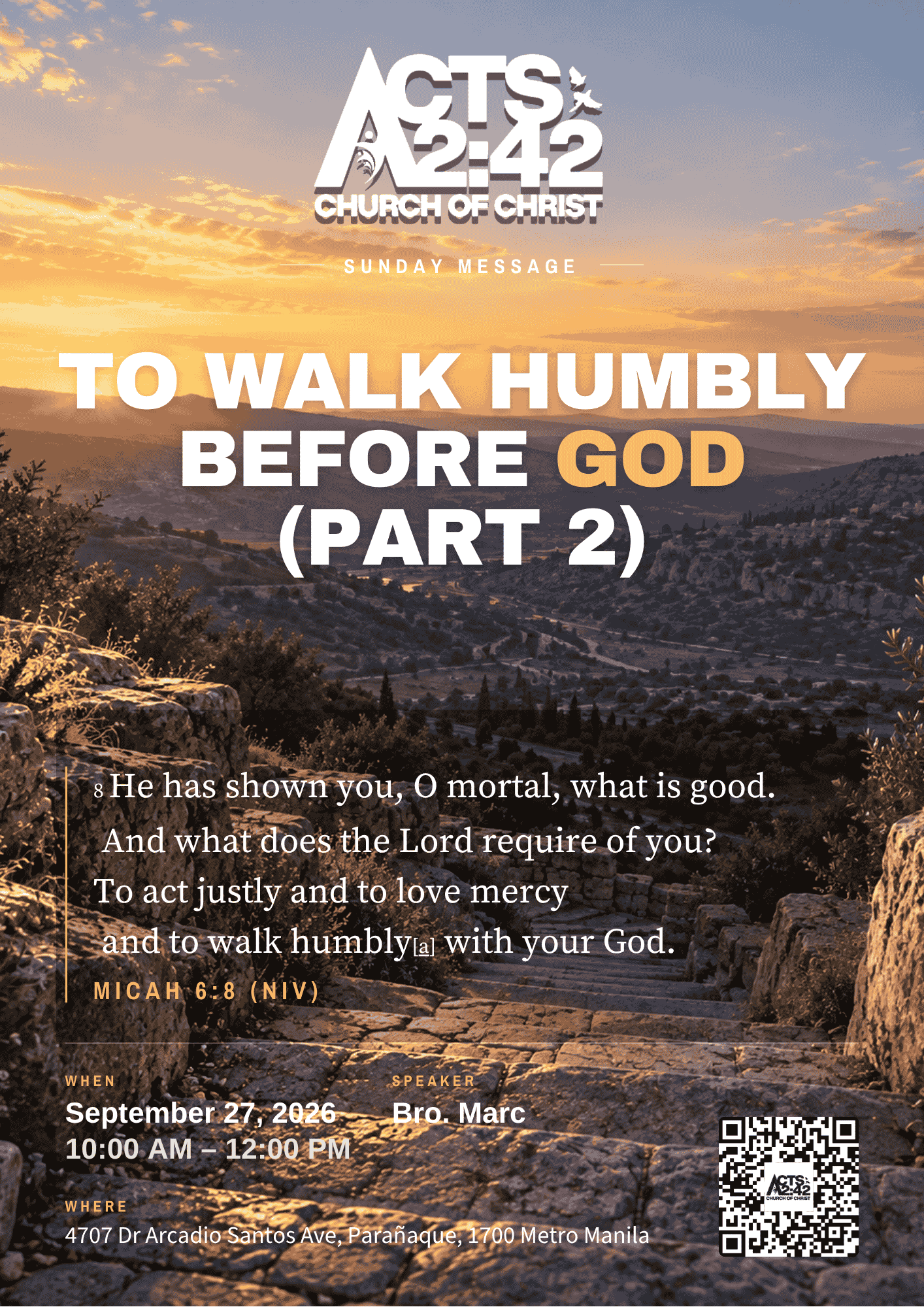 To Walk Humbly Before God (Part 2)